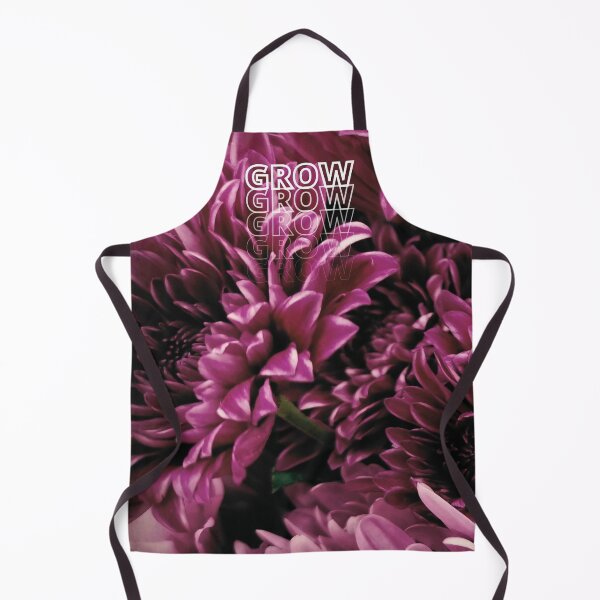 Item preview, GROW (above) - Frilly Purple Flowers designed and sold by AliceSLee.
