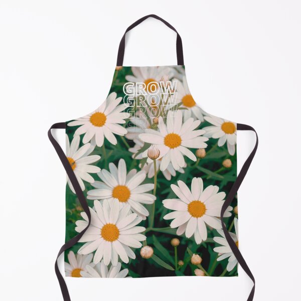 Item preview, GROW (above) - Frilly White Flowers designed and sold by AliceSLee.
