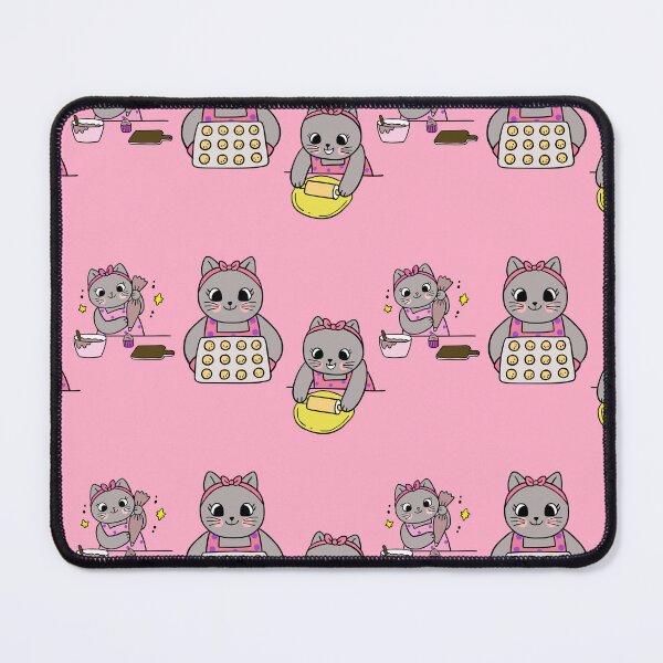 Item preview, CAT MAKING BISCUITS designed and sold by DiscoVibes.