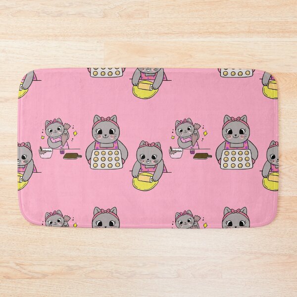 Item preview, CAT MAKING BISCUITS  designed and sold by DiscoVibes.