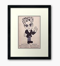 Doctor Falls Framed Print