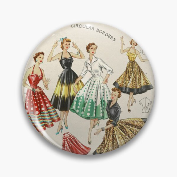 Item preview, 1950's Fashion Pattern - Swing Skirt  designed and sold by boojun.