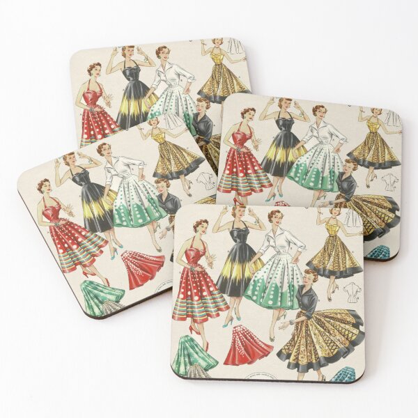 Item preview, 1950's Fashion Pattern - Swing Skirt  designed and sold by boojun.