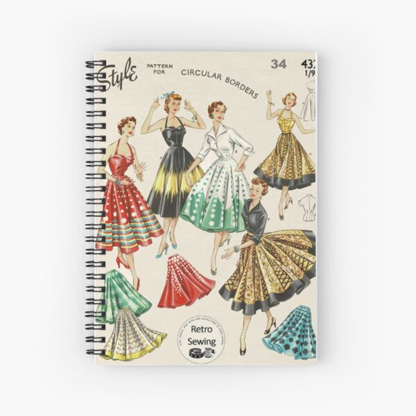 Item preview, 1950's Fashion Pattern - Swing Skirt  designed and sold by boojun.