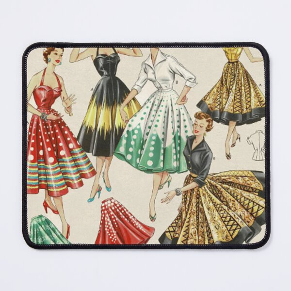 Item preview, 1950's Fashion Pattern - Swing Skirt  designed and sold by boojun.