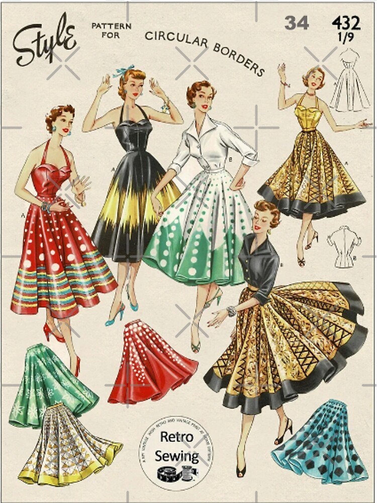 Swing skirt pattern sale