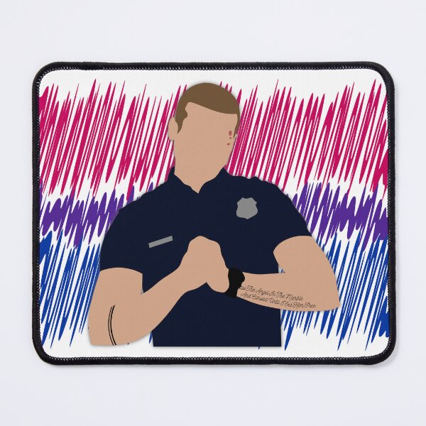 Item preview, Evan Buckley Bisexual Pride Cutout designed and sold by sadieyuki.
