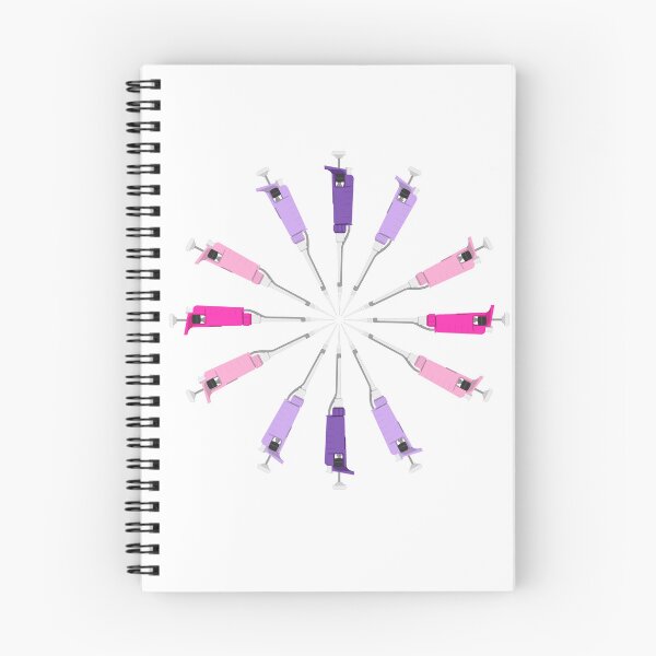 Item preview, Circle of Pink & Purple Pipettes designed and sold by emmacatwheels.