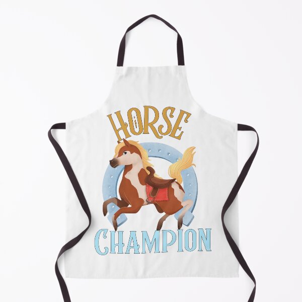 Item preview, Horse Champion & horseshoe design print designed and sold by Rodayna Elnaggar.