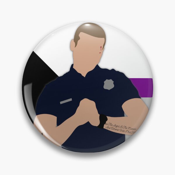 Item preview, Evan Buckley Demisexual Pride Cutout designed and sold by sadieyuki.