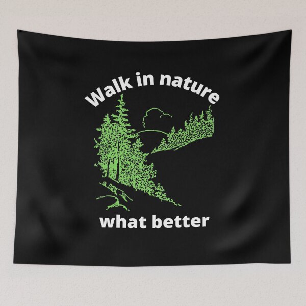 Item preview,  Hiking in nature, what's better? designed and sold by bernd49.