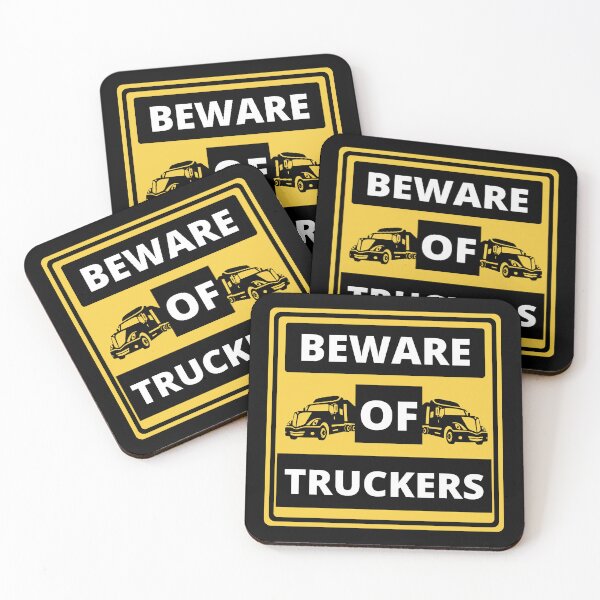 Item preview, Beware of truckers designed and sold by Light79.
