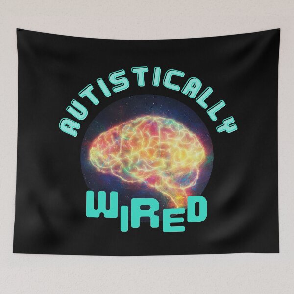 Item preview, My Brain Is Autistically Wired designed and sold by TheCellDesigns.