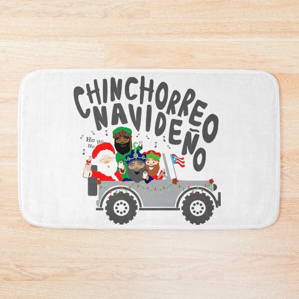 Item preview, Puerto Rico Christmas Chinchorreo Santa Three Kings Coquito Boricua Flag designed and sold by byDarling.