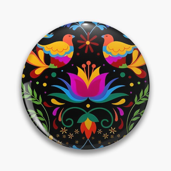 Item preview, Mexican flowers and birds designed and sold by edleon.
