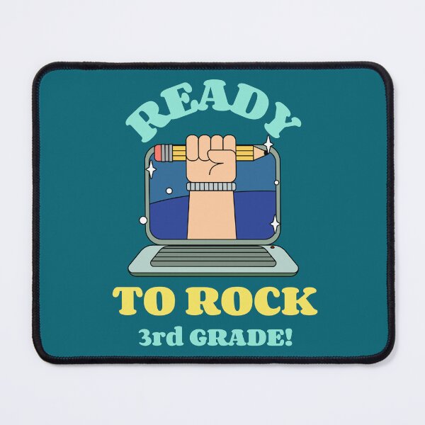 Item preview, Ready to Rock 3rd Grade Students Teachers designed and sold by ArtMeetsPizza.
