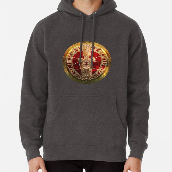 Bera Grey Unisex Coat of Arms Hooded Sweatshirt