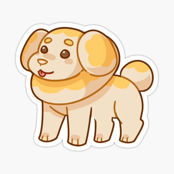 "Fidough Butter Dog" Sticker for Sale by prianart Redbubble