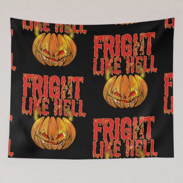 Item preview, Halloween pumpkin, Fright like Hell  designed and sold by Martzart.