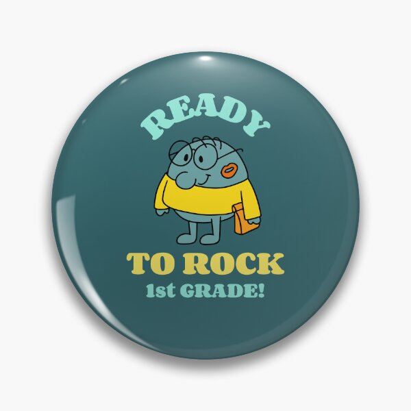 Item preview, Ready to Rock 1st Grade Students Teachers designed and sold by ArtMeetsPizza.