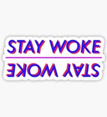 STAY WOKE Sticker