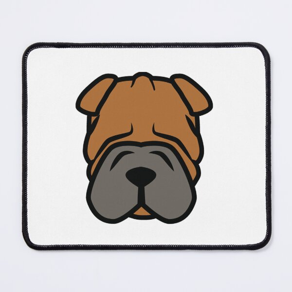 Item preview, Shar Pei face - Wrinkly Shar Pei mom - Shar Pei gifts - Shar Pei love - shar-pei designed and sold by smooshfaceutd.