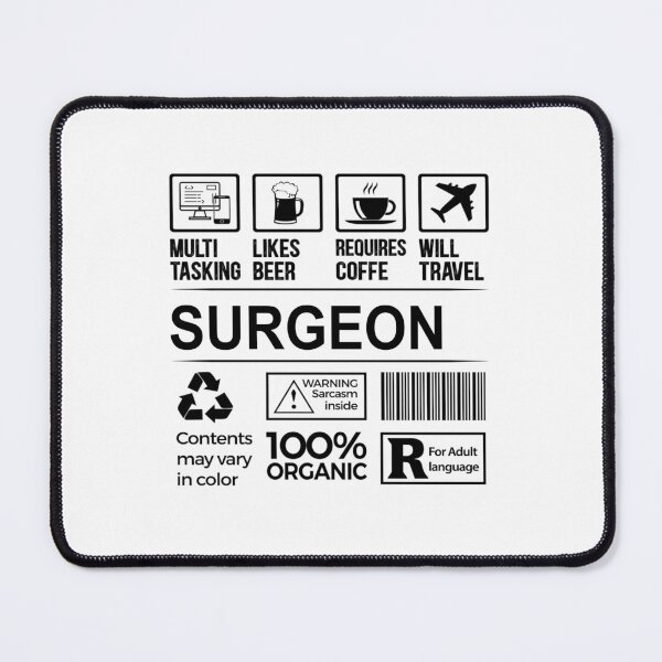Item preview, surgeon T Shirt, MultiTasking Certified Job Gift Item, Job Profession,Mens Womens Girls Dad, surgeon Christmas Birthday Gift designed and sold by xlnv.