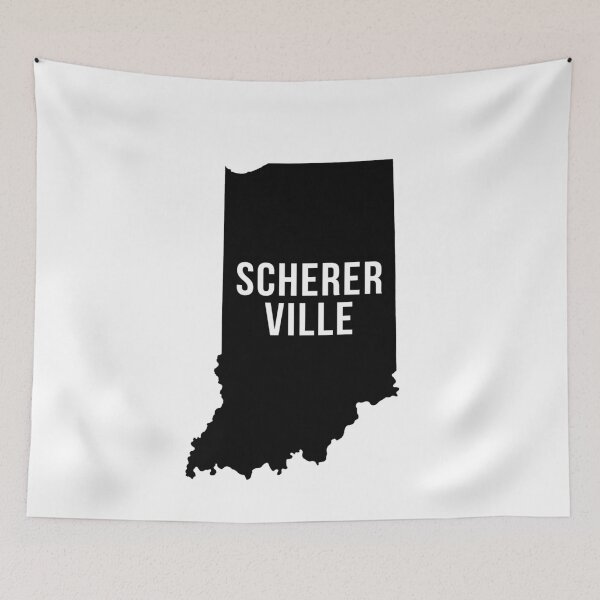 Item preview, Schererville, Indiana Silhouette designed and sold by CartoCreative.