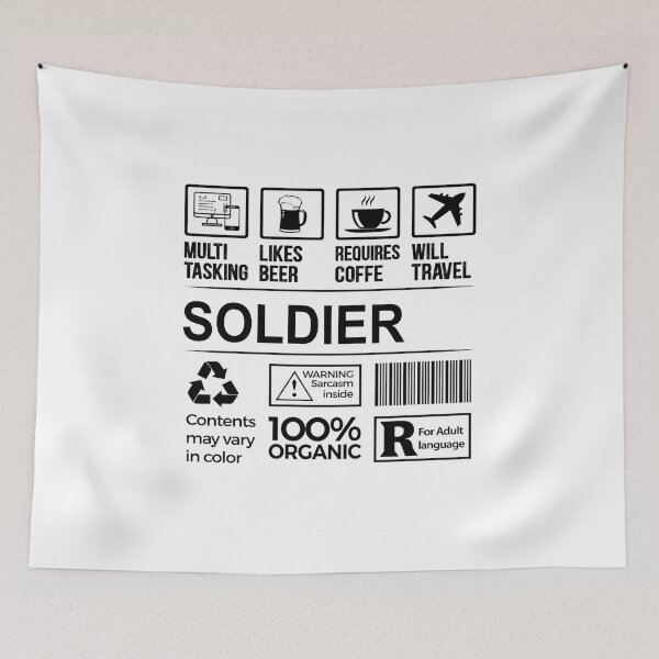 Item preview, soldier T Shirt, MultiTasking Certified Job Gift Item, Job Profession,Mens Womens Girls Dad, soldier Christmas Birthday Gift designed and sold by xlnv.