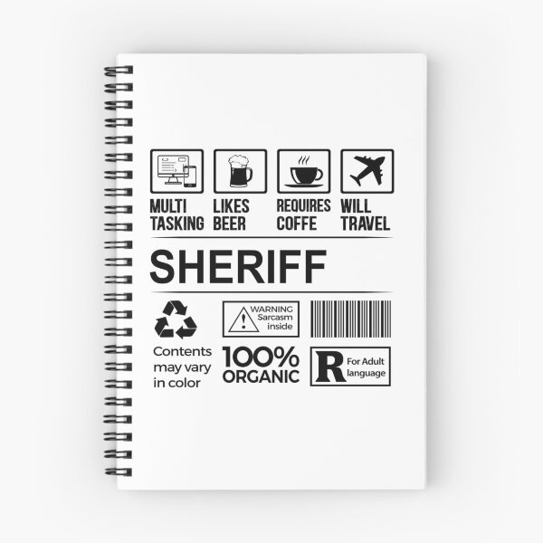 Item preview, sheriff T Shirt, MultiTasking Certified Job Gift Item, Job Profession,Mens Womens Girls Dad, sheriff Christmas Birthday Gift designed and sold by xlnv.