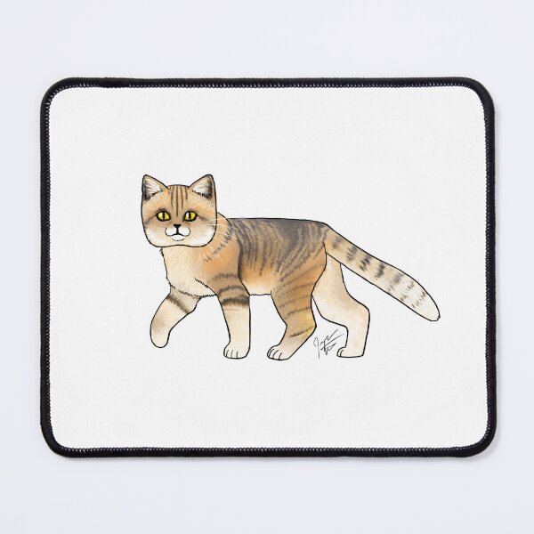Item preview, Cat - Sand Cat - Stripes designed and sold by Jennifer Stolzer.