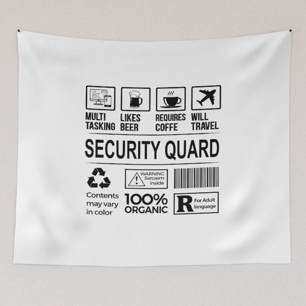 Item preview, security quard T Shirt, MultiTasking Certified Job Gift Item, Job Profession,Mens Womens Girls Dad, security quard Christmas Birthday Gift designed and sold by xlnv.