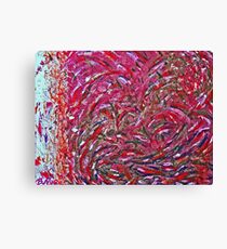 Pink Splash Canvas Print