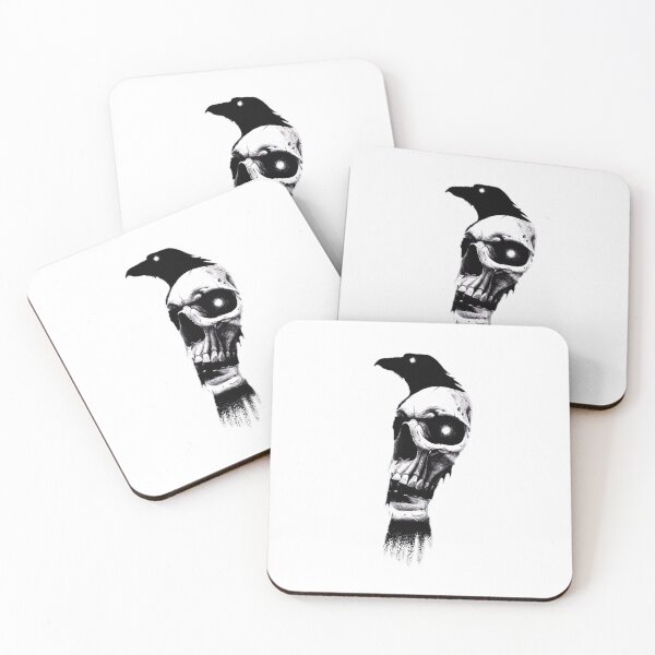 Item preview, crow+skull designed and sold by adiel14.