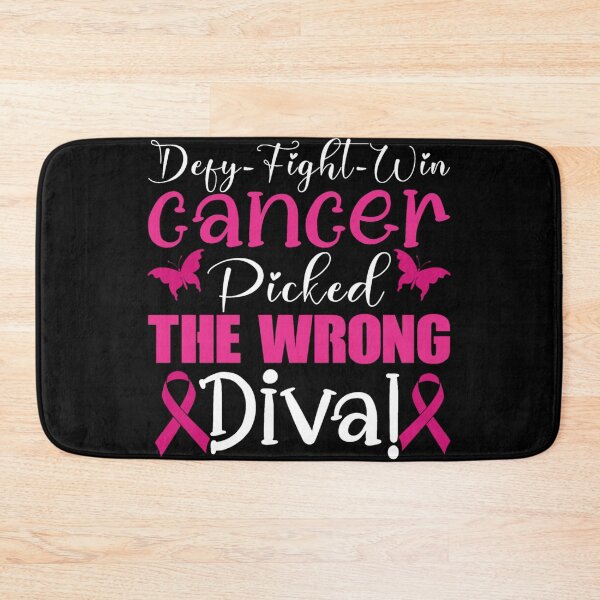 Item preview, Defy fight win cancer picked the wrong diva designed and sold by pnkpopcorn.