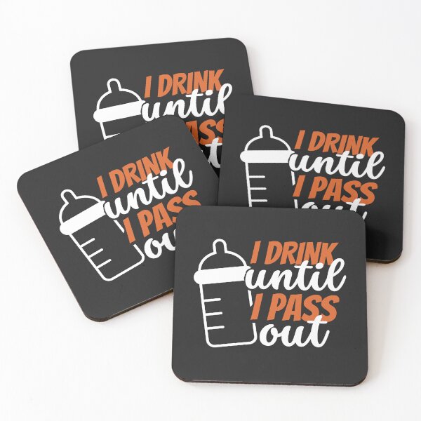 Item preview, Baby saying, I drink until I pass out  designed and sold by portrait4you.