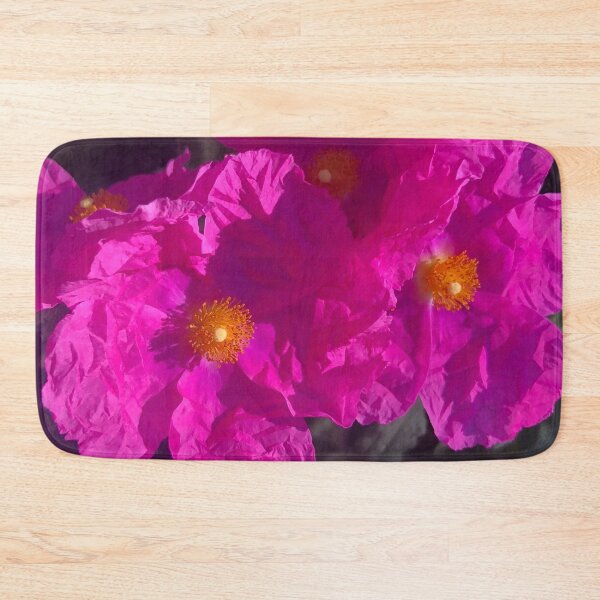 Item preview, Hot Pink Flash of the Crinkled Rose Flower  designed and sold by Photomersion.