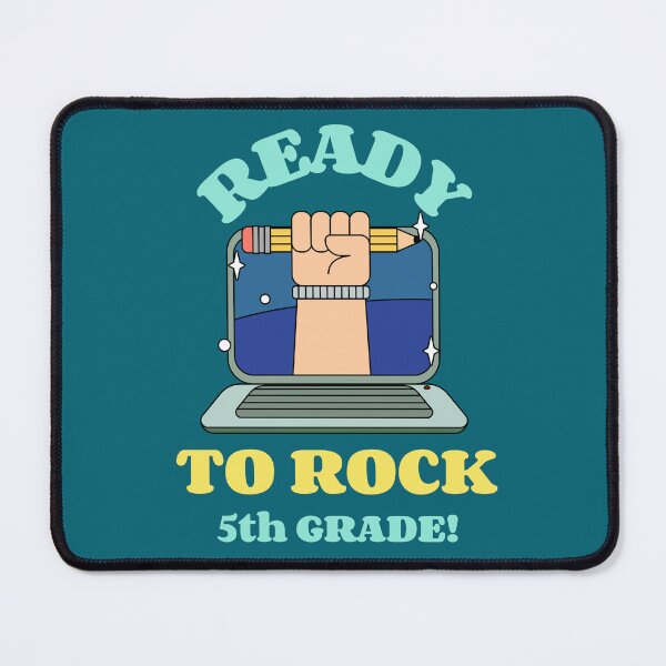 Item preview, Ready to Rock 5th Grade Students Teachers designed and sold by ArtMeetsPizza.