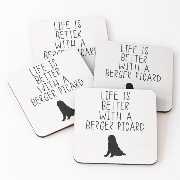 Item preview, Life Is Better With A Berger Picard designed and sold by kindxinn.
