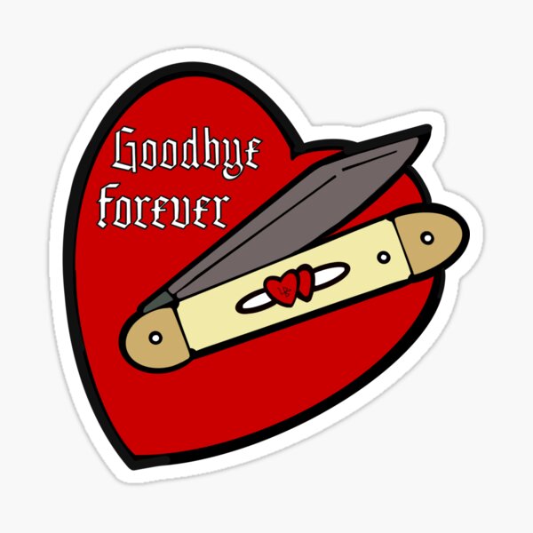 goodbye-forever-sticker-for-sale-by-leadandbones-redbubble