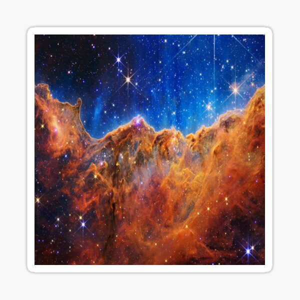 Red Galaxy Nebula Space NASA Stars Cool Gift #24094 2 x Vinyl Stickers 10cm 