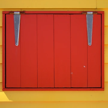 Artwork thumbnail, Bathing Box Window by Gillian Anderson LAPS, AFIAP