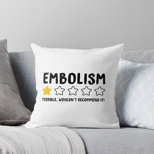 Item preview, Embolism Terrible Wouldn't Recommend It! - Funny Embolism designed and sold by T-shirt For You.