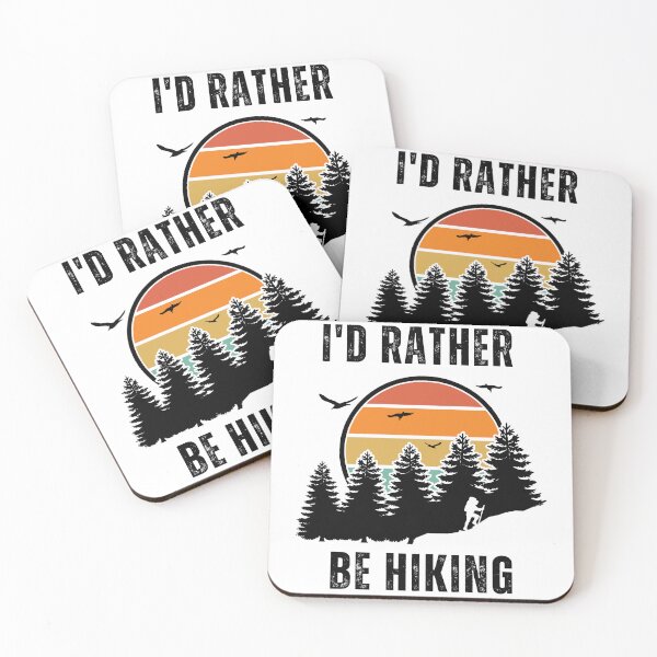 Item preview, I'd Rather Be Hiking designed and sold by NoSpecialShop.