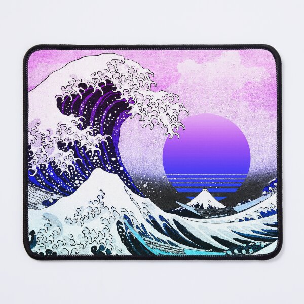 Item preview, Great Wave Retro 80s designed and sold by ind3finite.