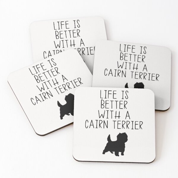 Artikelvorschau, Das Leben ist besser mit einem Cairn Terrier entworfen und verkauft von kindxinn.