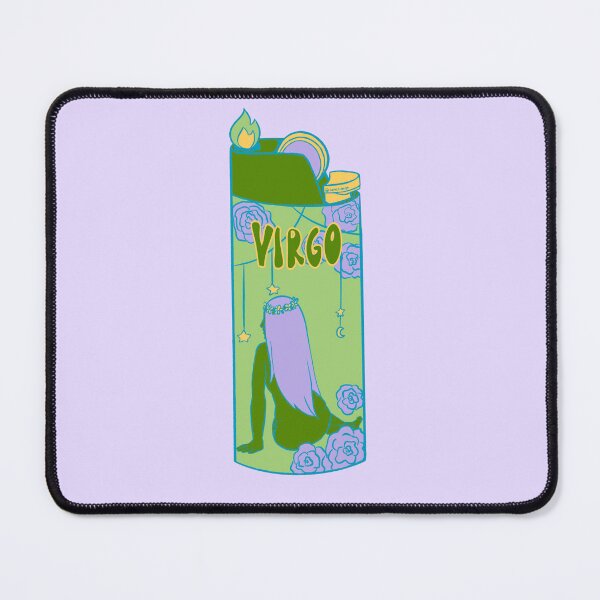 Item preview, Femme Astrology Lighter - Virgo Zodiac Sign designed and sold by sophkf-designs.