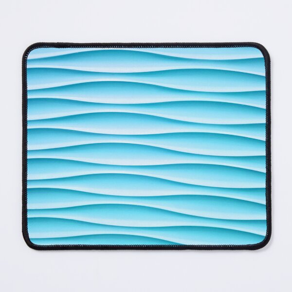 Item preview, light blue wave designed and sold by AI ART Studio.