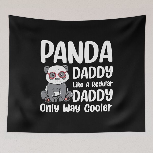 Item preview, Panda Daddy Like A Regular Dad Only Way Cooler Bear Panda designed and sold by haselshirt.