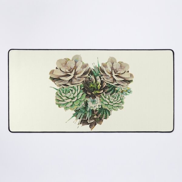 Item preview, Succulent plant heart with aloe, watercolor effect, for plant lovers designed and sold by Collagedream.
